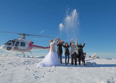 helicopter weddings queenstown wanaka